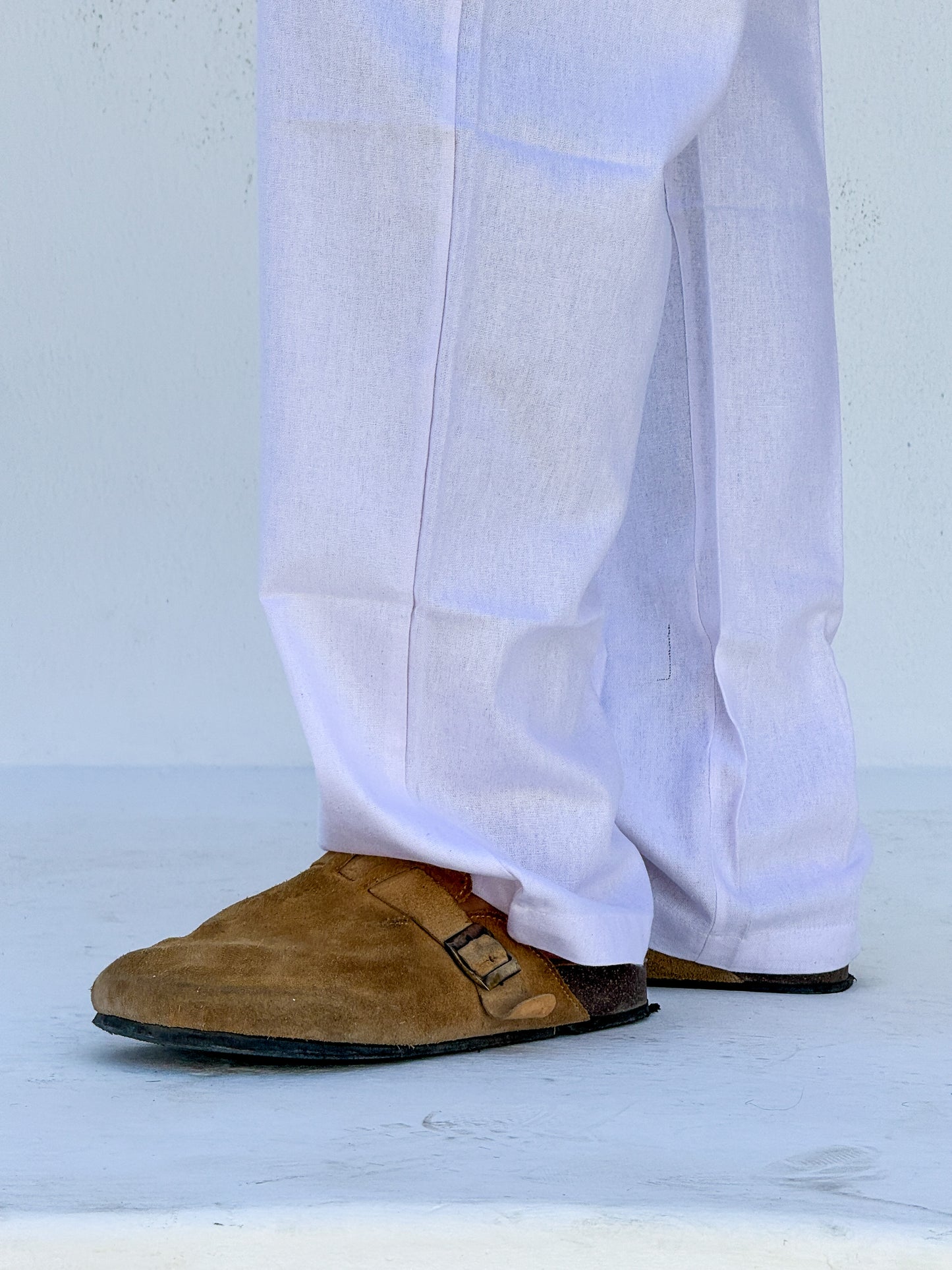 White Linen Pants