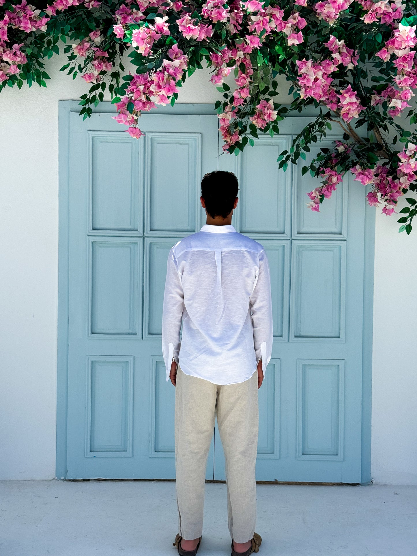 White Linen Shirt